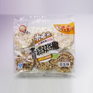 米老頭青稞雙谷脆花生味308g