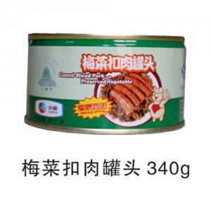 梅菜扣肉罐頭340g