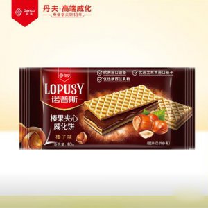 丹夫新品諾普斯威化40g