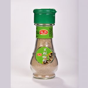 味齊黑胡椒粉玻璃瓶裝