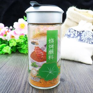 荷香田園燒烤蘸料玻璃瓶