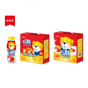 Q熊乳酸菌飲品-草莓味-16瓶裝
