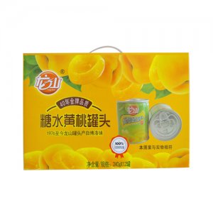 240g12罐 糖水黃桃罐頭