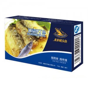 多多罐頭魚油浸沙丁魚紙盒裝