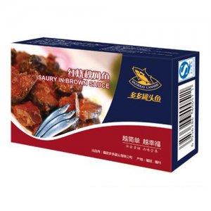 多多罐頭魚紅燒秋刀魚紙盒裝