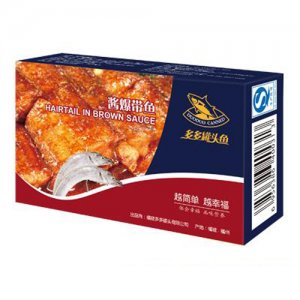 多多罐頭魚醬爆帶魚紙盒裝