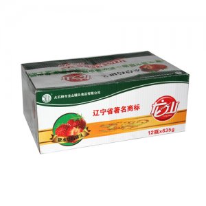 12瓶×635g糖水草莓罐頭