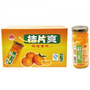 鴻運(yùn)高照桔片爽罐頭禮盒