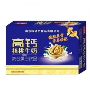 味動(dòng)力高鈣核桃牛奶250mlx20盒