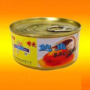 圣暉154g馬口鐵帶殼鮑魚