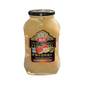 奧勝糖水白桃罐頭768g