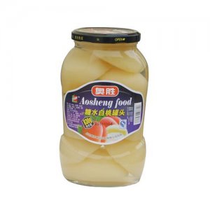 奧勝糖水白桃罐頭830g