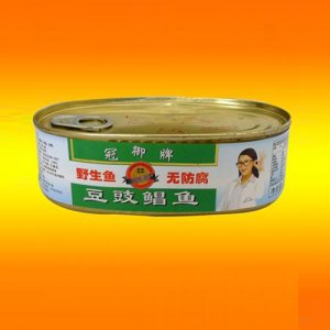 冠御227g馬口鐵豆鼓鯧魚(yú)