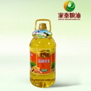 家泰糧油居家旺壓榨花生食用調(diào)和油5L