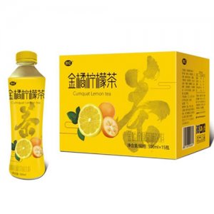 創(chuàng)億金橘檸檬茶500mlx15瓶