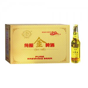 嶗特純釀金啤酒24瓶裝