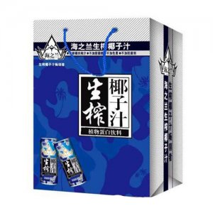 海之蘭生榨椰子汁手提袋