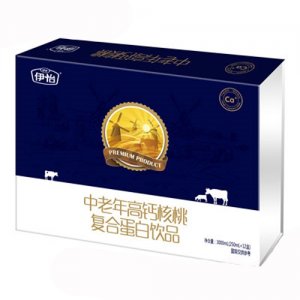 伊怡中老年高鈣核桃復(fù)合蛋白飲品250ml12瓶