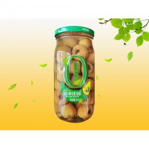 山水莊園山楂罐頭900克12瓶箱