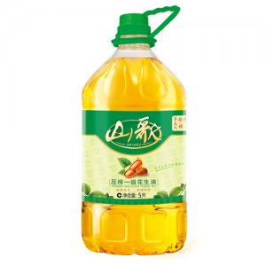 山歌5L壓榨一級花生油圖