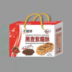 京福黑麥紫糯酥1X10盒手提裝