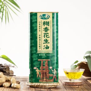 山歌糊香花生油750ML