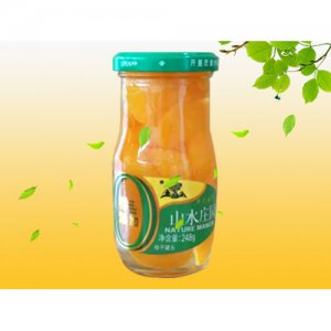 山水莊園桔子罐頭248克24瓶箱
