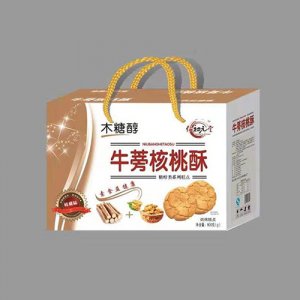 京福牛蒡核桃酥1X10盒手提裝