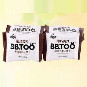 抱抱兔散稱抱巧克力夾心餅干1X5Kg件