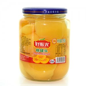好眼光桃罐頭750克
