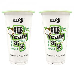 維寶C咔椰yeah奶茶杯裝420ml