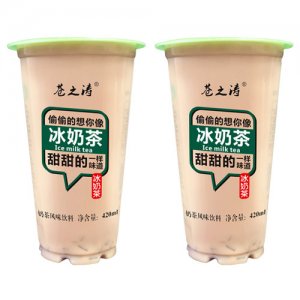 蒼之濤冰奶茶飲品杯裝420ml