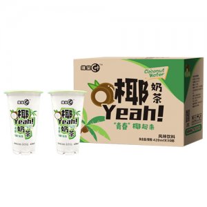 維寶C咔椰yeah奶茶杯裝420mlx30杯
