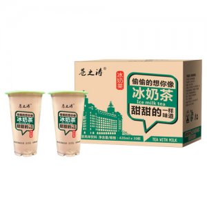 蒼之濤冰奶茶飲品杯裝420mlx30瓶
