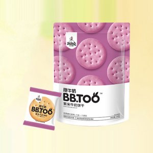 抱抱兔148g紫米牛奶餅干148gX36包件