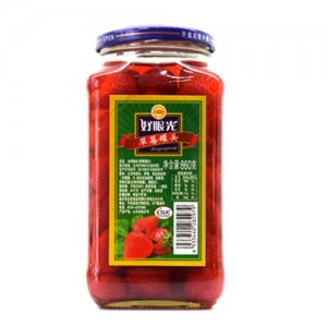 好眼光草莓罐頭860克