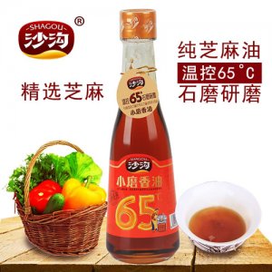 沙溝純芝麻油216ml