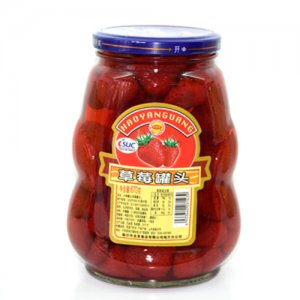 好眼光草莓罐頭870克