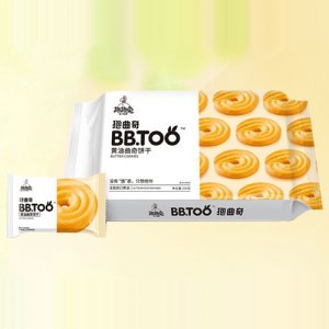 抱抱兔208g黃油曲奇餅干208gX24包件