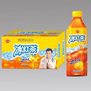金嬌陽冰紅茶（方瓶)500ml×15瓶