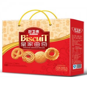 好衛(wèi)來皇家曲奇餅干年貨餅干糕點禮盒