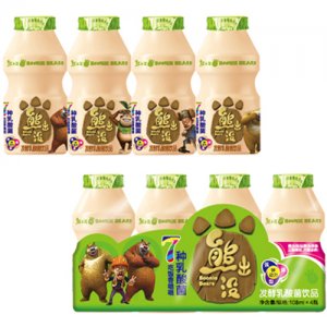 熊出沒瓶乳酸菌108ml×4
