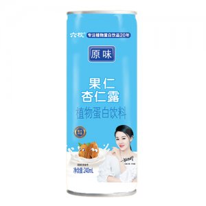 六枚原味果仁杏仁露植物蛋白飲料240ml