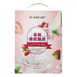 MalLIFE邁芙草莓果粒酸奶飲品禮盒裝