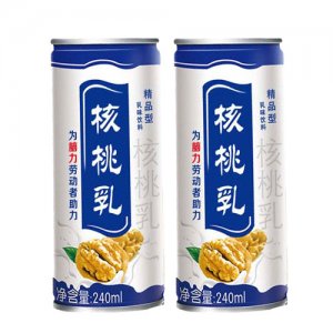 鼎順核桃乳核桃露植物蛋白飲料240ml