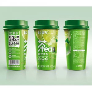 粒果樂(lè)泰式青檸果汁茶飲料400ml