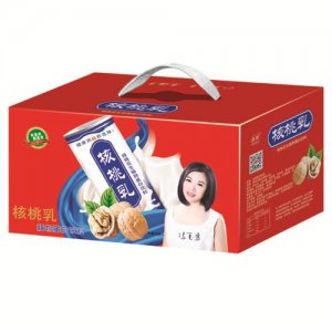 鼎順核桃乳植物蛋白飲料紅禮盒裝