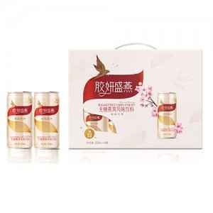 膠妍盛燕無(wú)糖燕窩風(fēng)味飲料200mlx10罐
