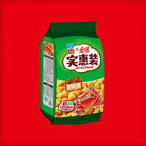 全味實惠裝蟹味酥132g