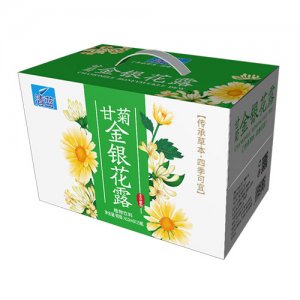 清藍(lán)甘菊金銀花露植物飲料410mlx15瓶
